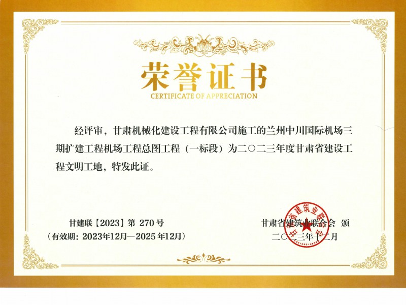 烏魯木齊機(jī)場(chǎng)改擴(kuò)建工程飛行區(qū)場(chǎng)道工程 01 標(biāo)段及圍界附屬工程標(biāo)段順利通過(guò)行業(yè)驗(yàn)收